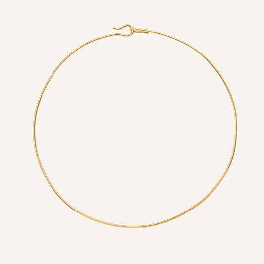 18-carat yellow gold bangle