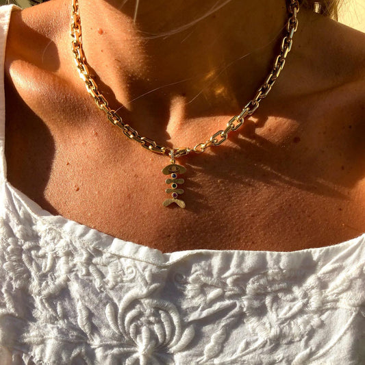 XL Link Chain, 18k Yellow Gold